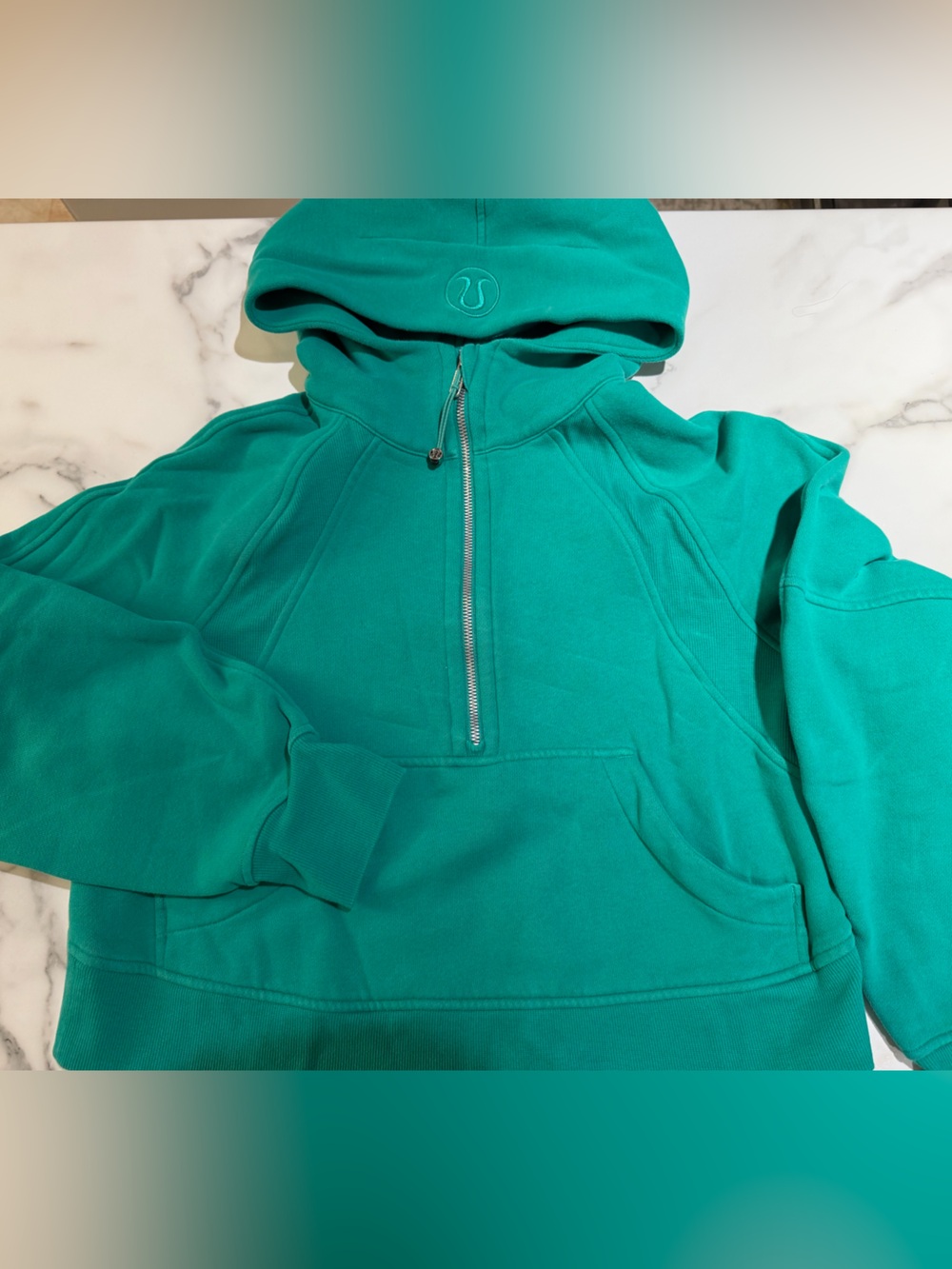 lululemon cropped scuba quarter zip